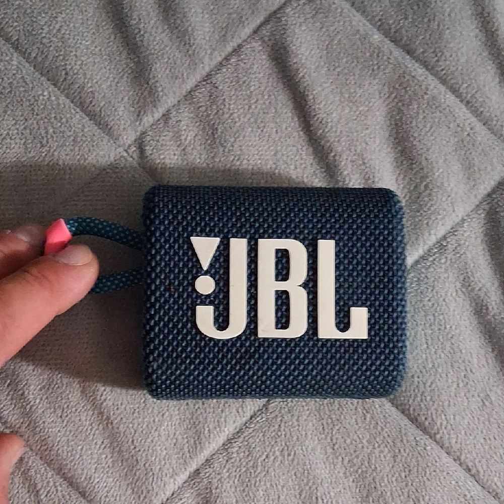 JBL Blue Portable Speaker